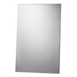 Unbreakable mirror invisible fixations in stainless steel 