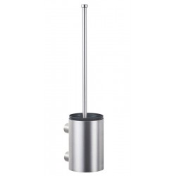Wall mounted toilet brush holder stainless steel without lid